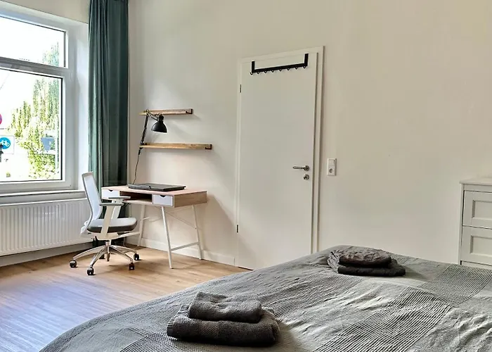 公寓 Exklusives City-apartment Im Herzen Oldenburgs Mit Balkon Und Parkplatz A36 *
